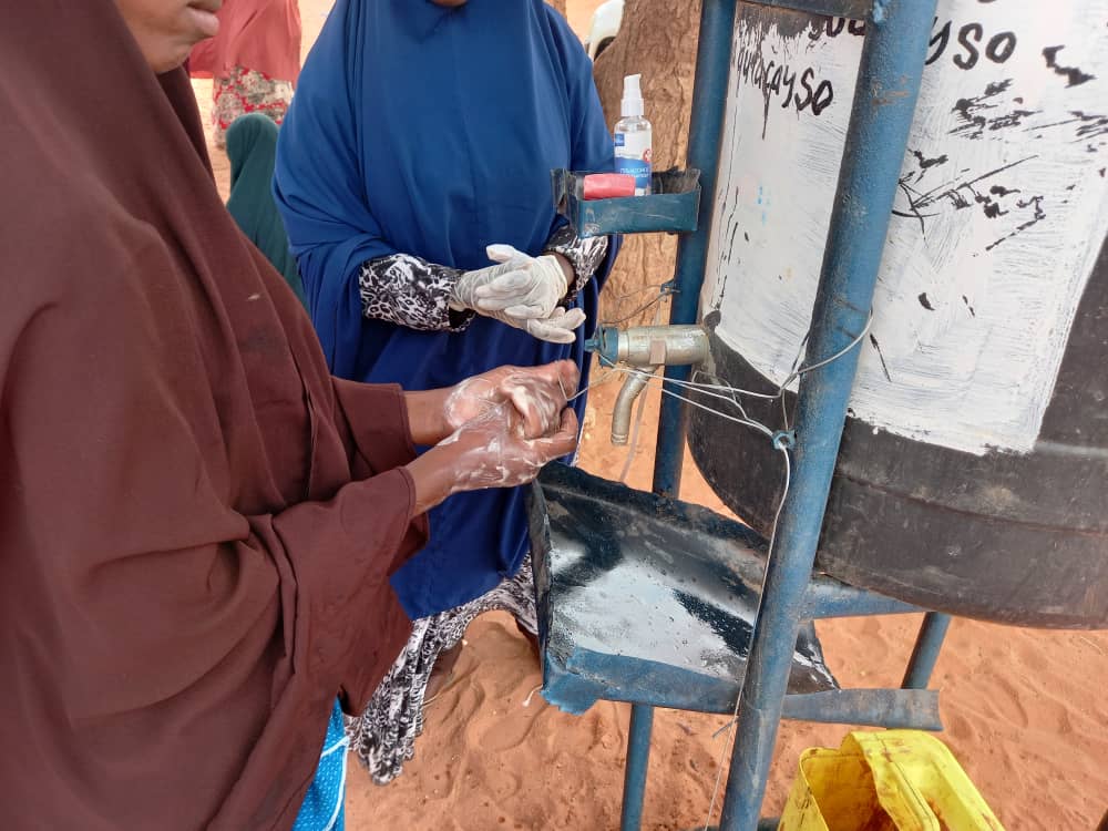 COVID19 awareness activities in Cadaado host community and IDPs.